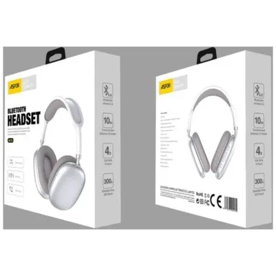 سماعة وايرليس موديل A618 من اسبور اللون ابيض