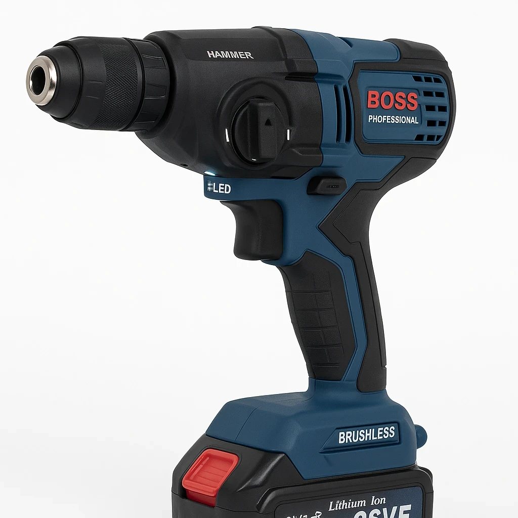 دريل همر بروفيشنال  (ليثيوم) ماركة بوس – 36VF