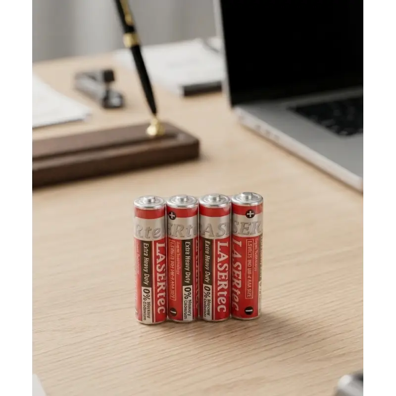 بطاريات ليزر تيك (Lasertec) مقاس AAA - طاقة فائقة (طقم 4 حبات)