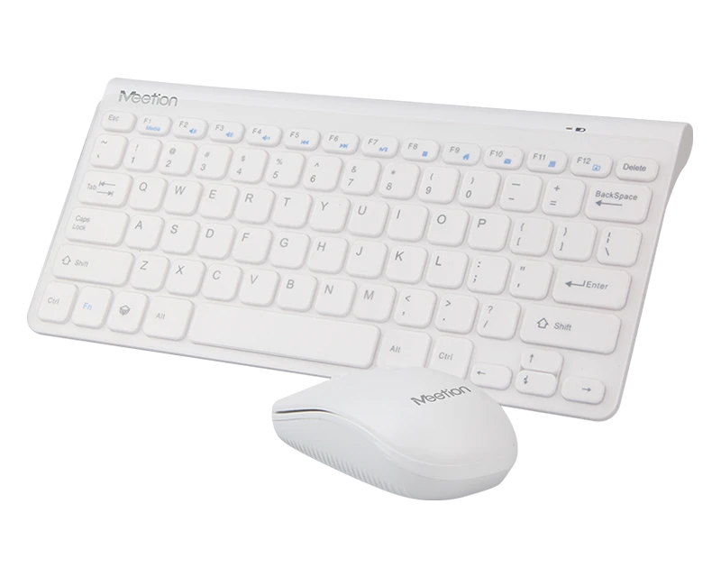 لوحة مفاتيح وماوس لاسلكية 2.4 جيجا بايت باللغتين العربية والإنجليزية MINI 4000