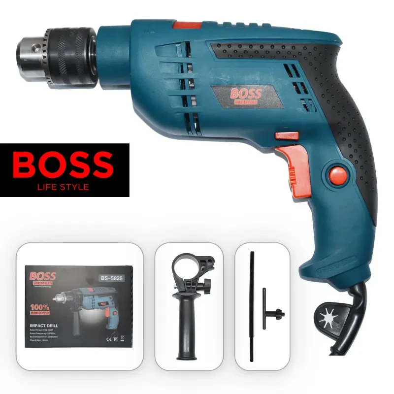 مِثْقاب مطرقي كهربائي BOSS BS-5835 (Impact Drill)
