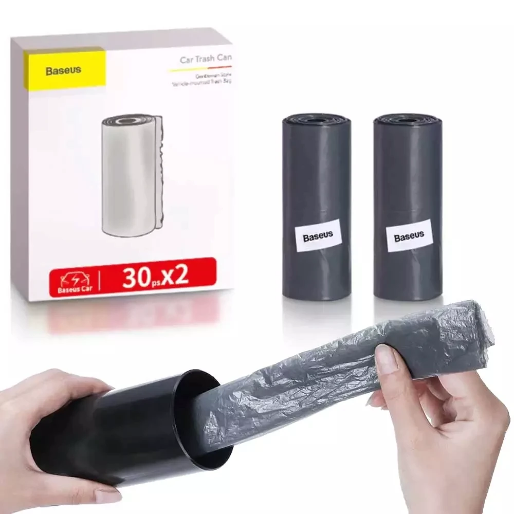 اكياس لسلة مهملات السيارة - حقيبة تثبيت على السيارة بتصميم أنيق