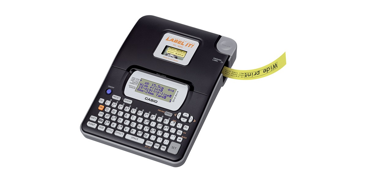 طابعة ملصقلت كاسيو KL-820